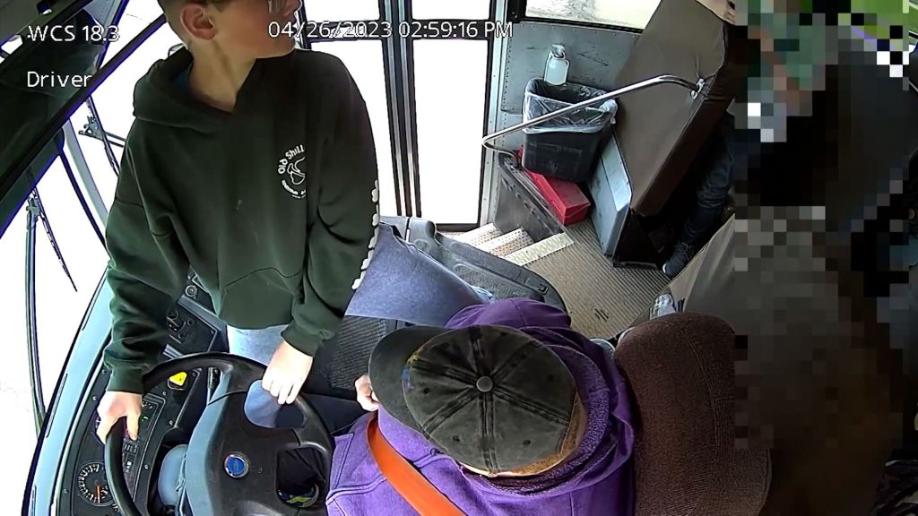 7th grade student helps stop school bus after driver passes&nbsp;out